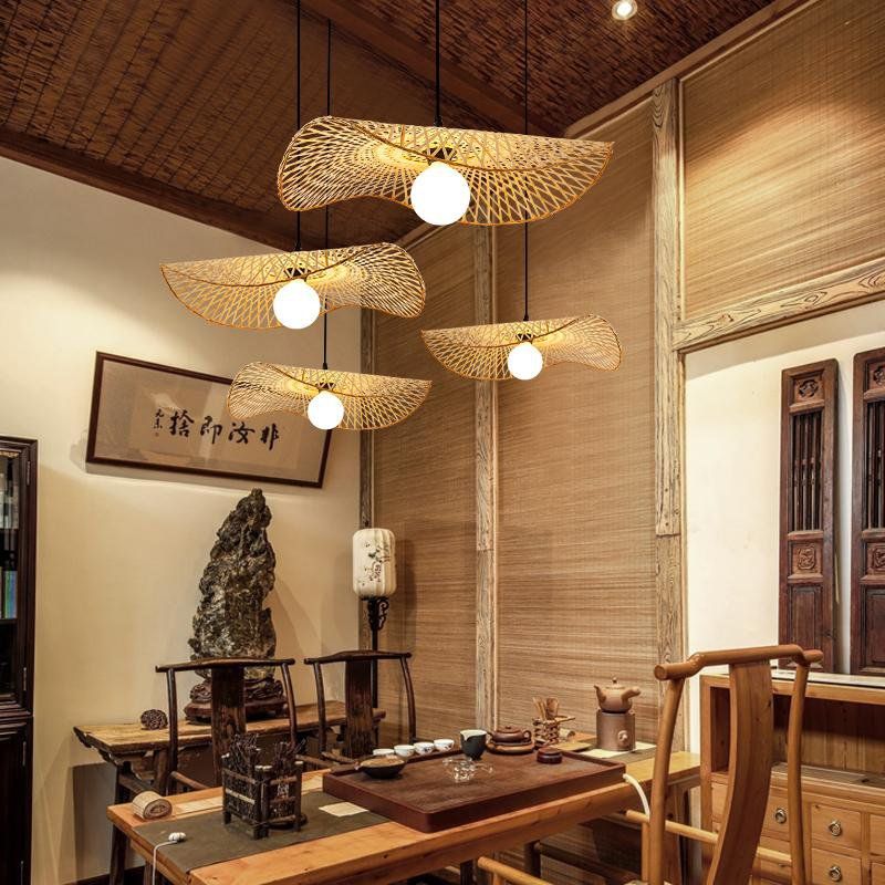Đèn Thả Mây Tre - Biến Không Gian Sống Thành Tuyệt Tác Nghệ Thuật